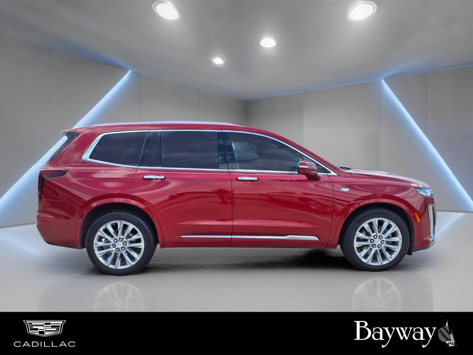2024 Cadillac XT6 Premium Luxury Red at River Oaks CDJR