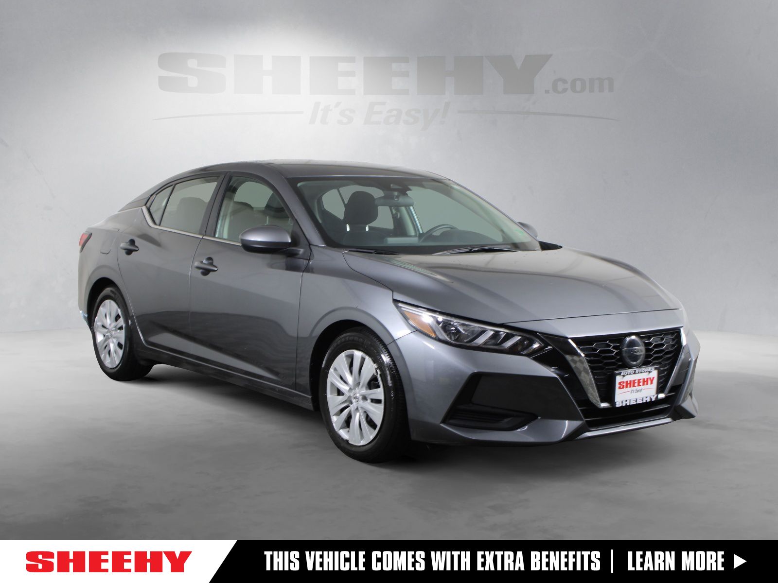 Gray (Gun Metallic) 2023 Nissan Sentra Sedan Front-Wheel Drive Continuously Variable Transmission