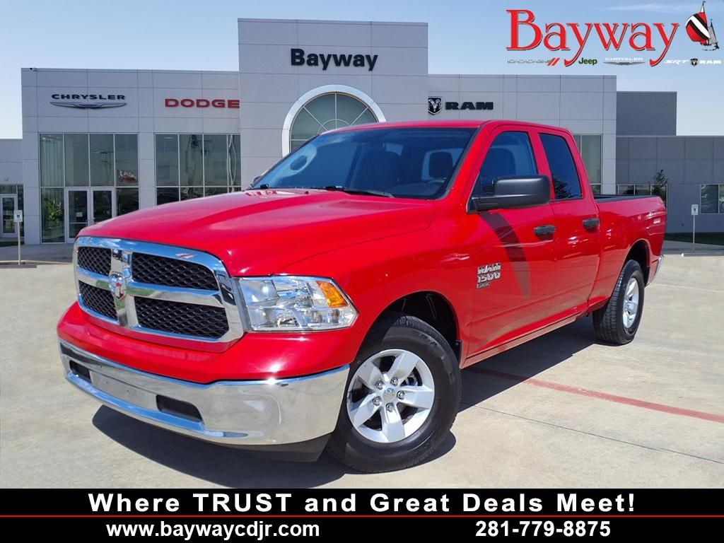 2024 Ram 1500 Classic SLT Red at Victoria Chrysler Dodge Jeep Ram