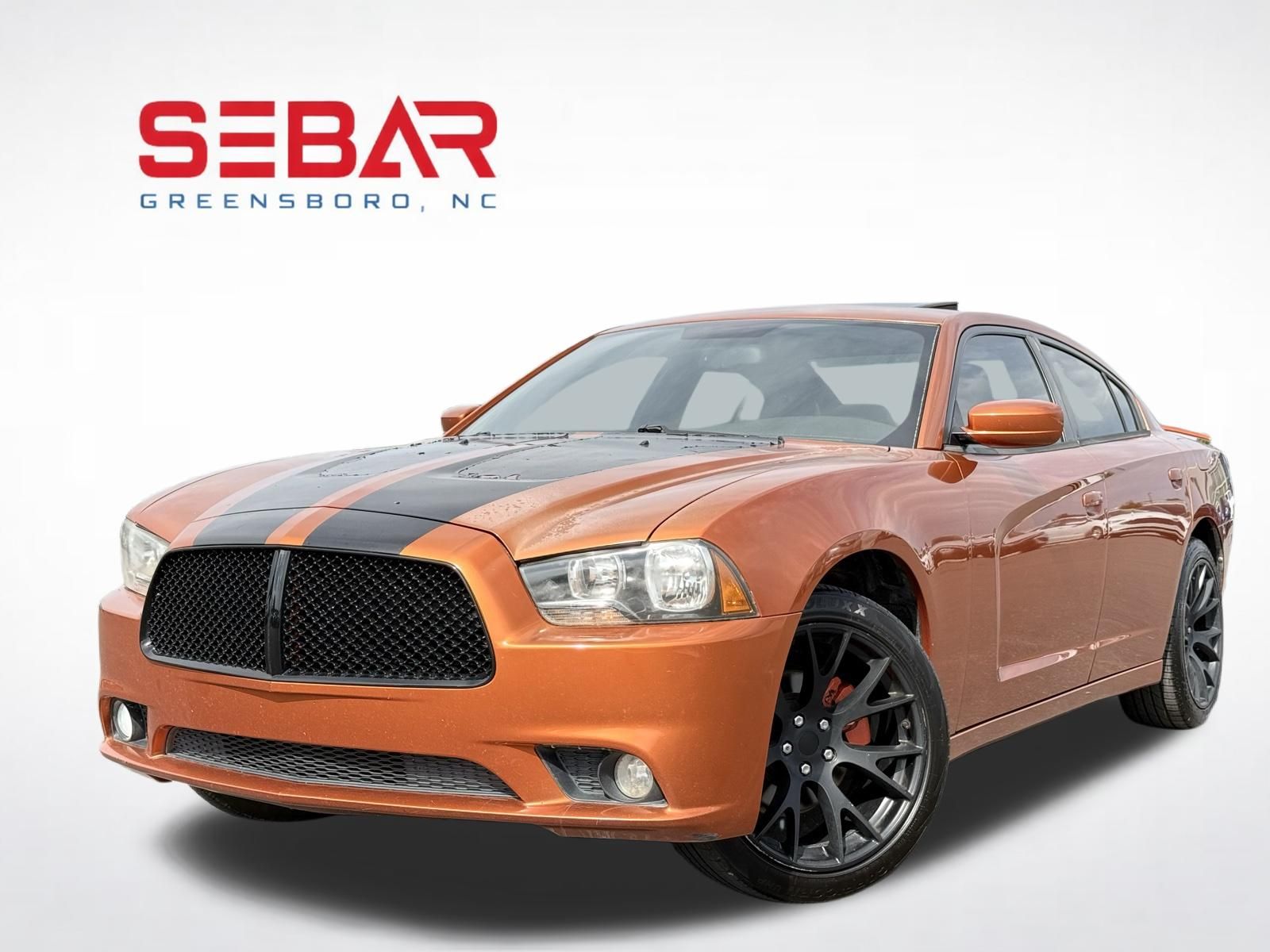 Toxic Orange Pearlcoat 2011 Dodge Charger Rallye Plus RWD Sedan Rear-Wheel Drive 5-Speed Automatic