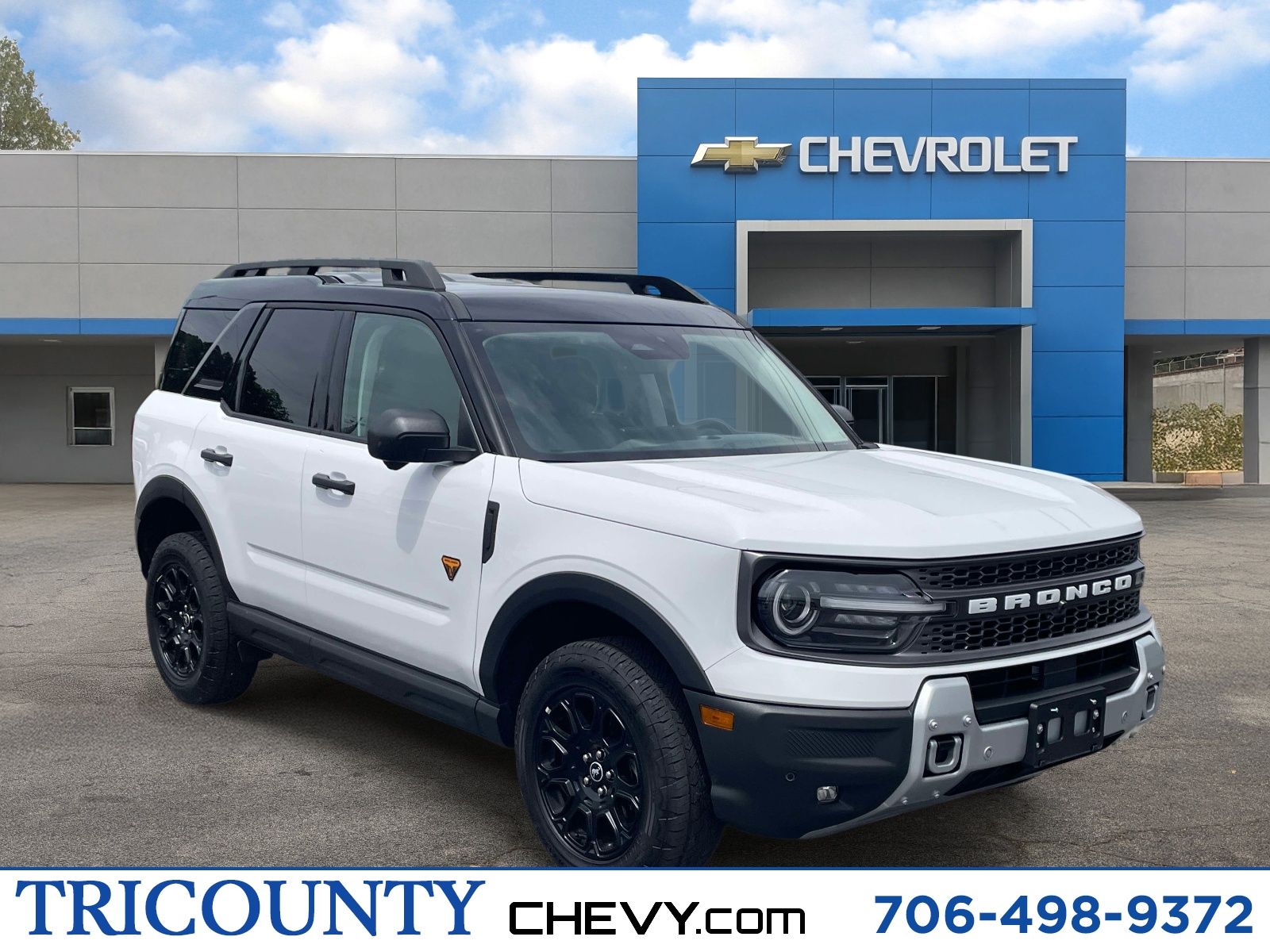 Oxford White 2025 Ford Bronco Sport SUV / Crossover All-Wheel Drive 8-Speed Automatic