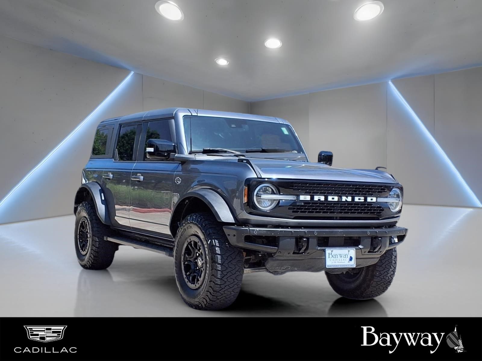 2021 Ford Bronco Wildtrak Gray at DeMontrond Automotive Group