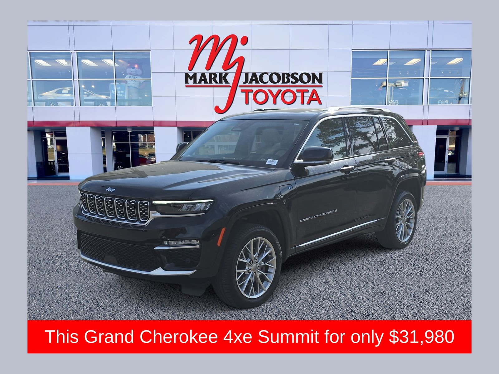 Diamond Black Crystal Pearlcoat 2022 Jeep Grand Cherokee 4xe Summit 4WD SUV / Crossover Four-Wheel Drive 8-Speed Automatic