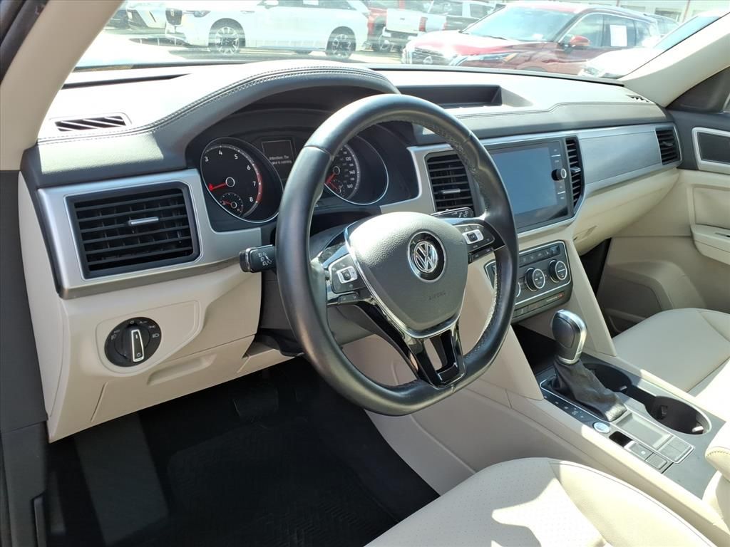 2019 Volkswagen Atlas 3.6L V6 SE Blue at DeMontrond Auto Country