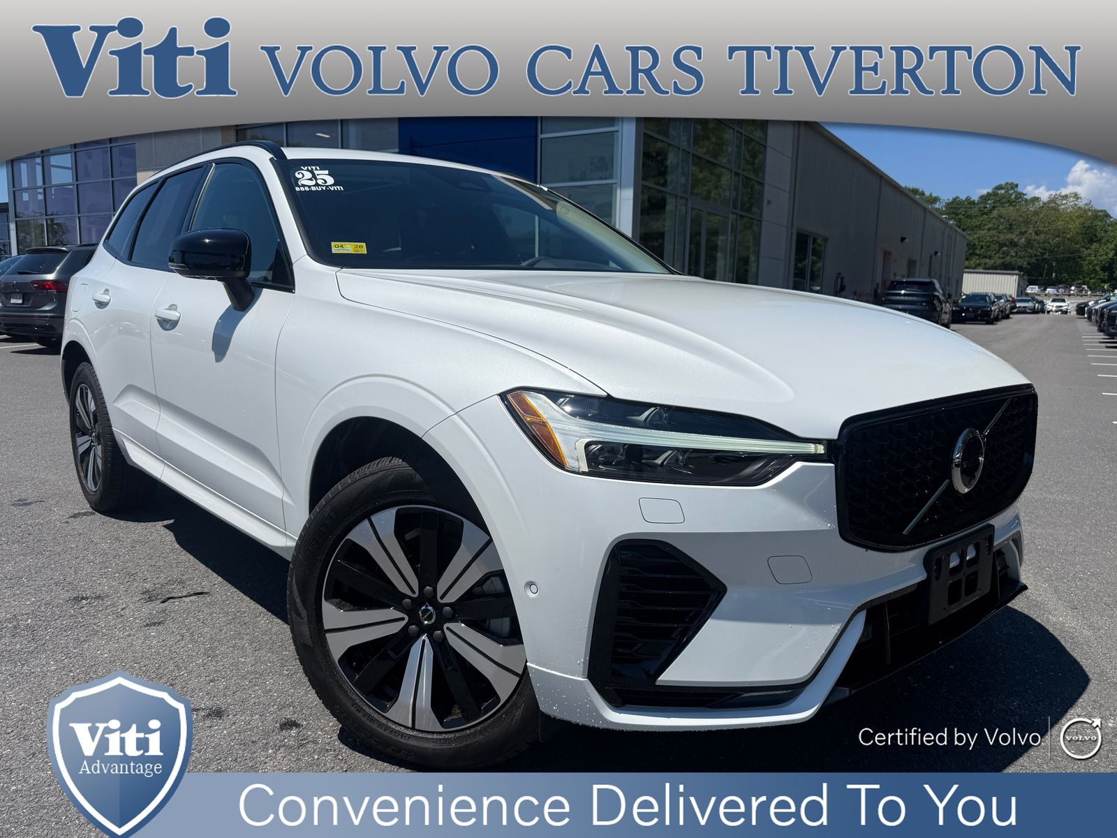Crystal White 2025 Volvo XC60 SUV / Crossover All-Wheel Drive Automatic