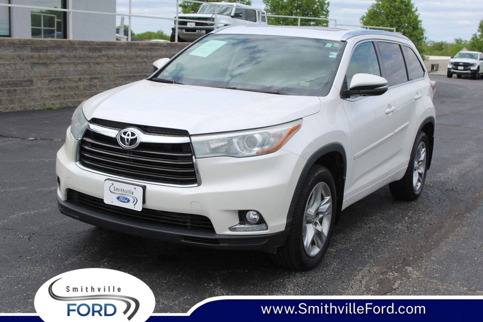 White (Blizzard Pearl) 2016 Toyota Highlander Limited AWD SUV / Crossover All-Wheel Drive 6-Speed Automatic Overdrive