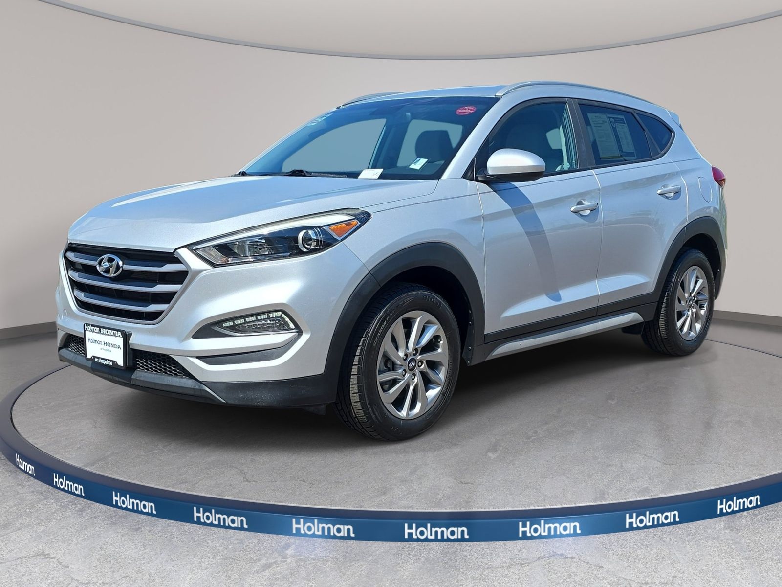 Molten Silver 2017 Hyundai Tucson SUV / Crossover All-Wheel Drive 6-Speed Automatic