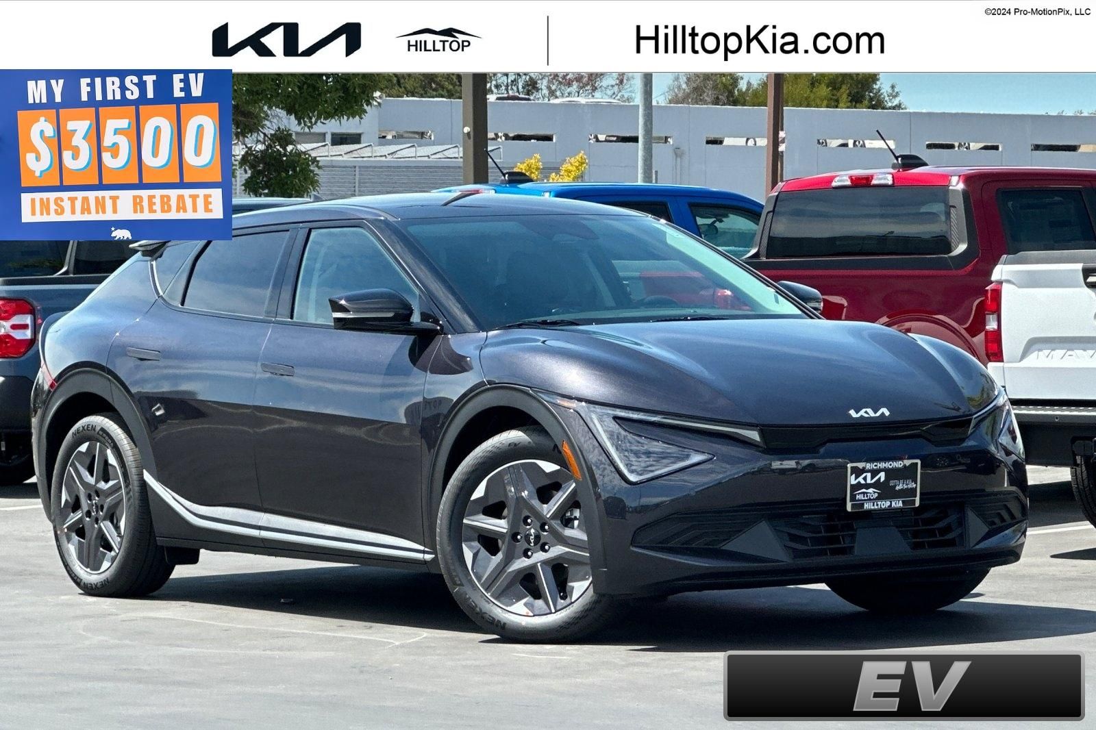 Panthera Metal Gray 2026 Kia EV6 SUV / Crossover  1-Speed Automatic