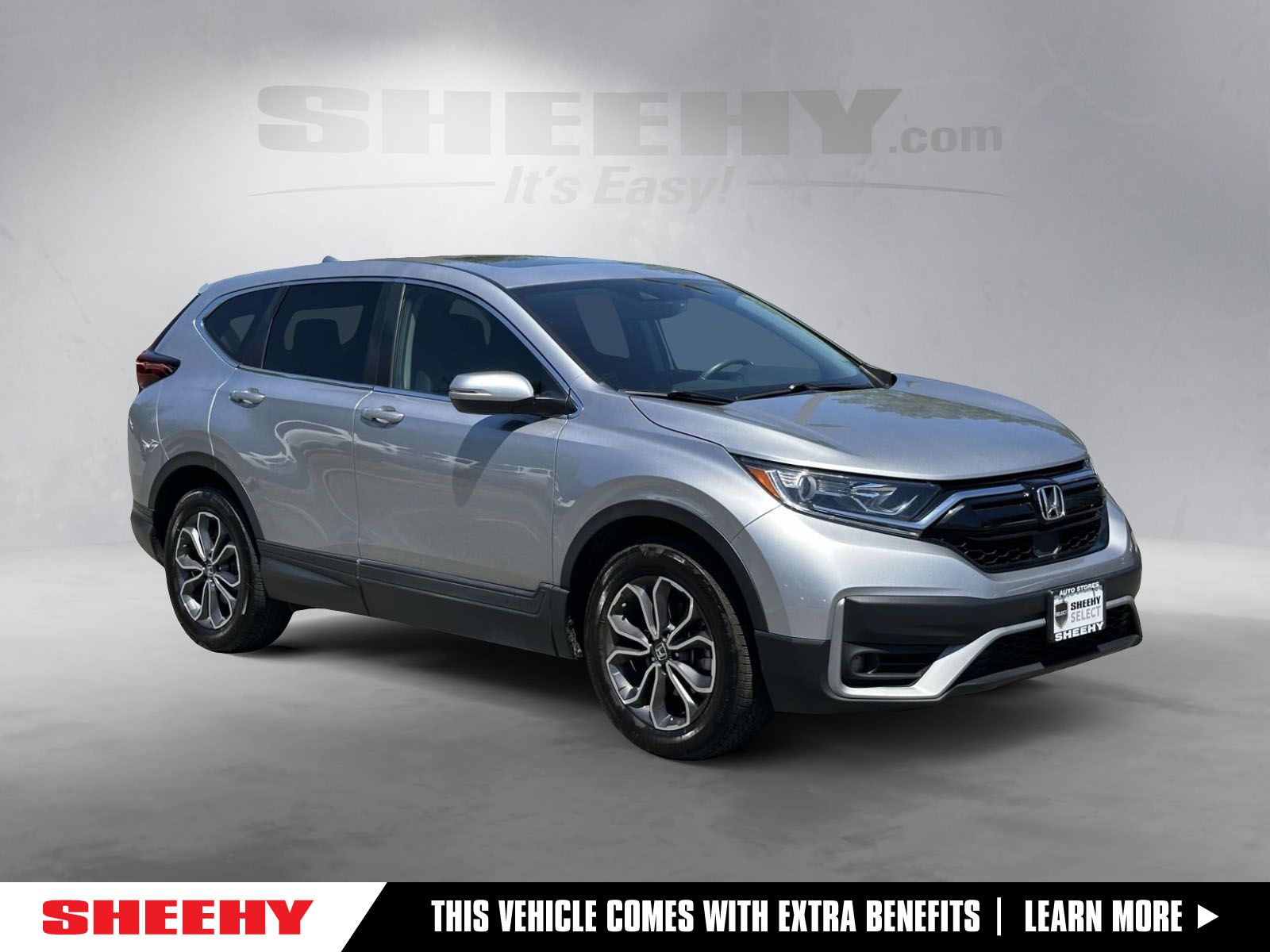 Lunar Silver Metallic 2020 Honda CR-V EX FWD SUV / Crossover Front-Wheel Drive Continuously Variable Transmission