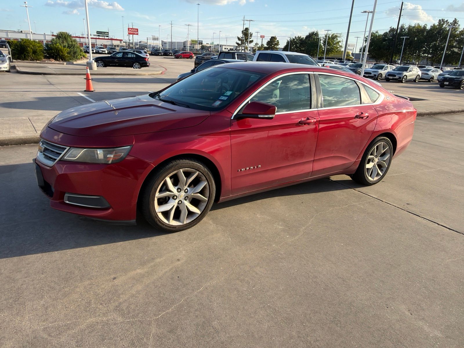 Crystal Red Tintcoat 2014 Chevrolet Impala Sedan Front-Wheel Drive 6-Speed Automatic Overdrive