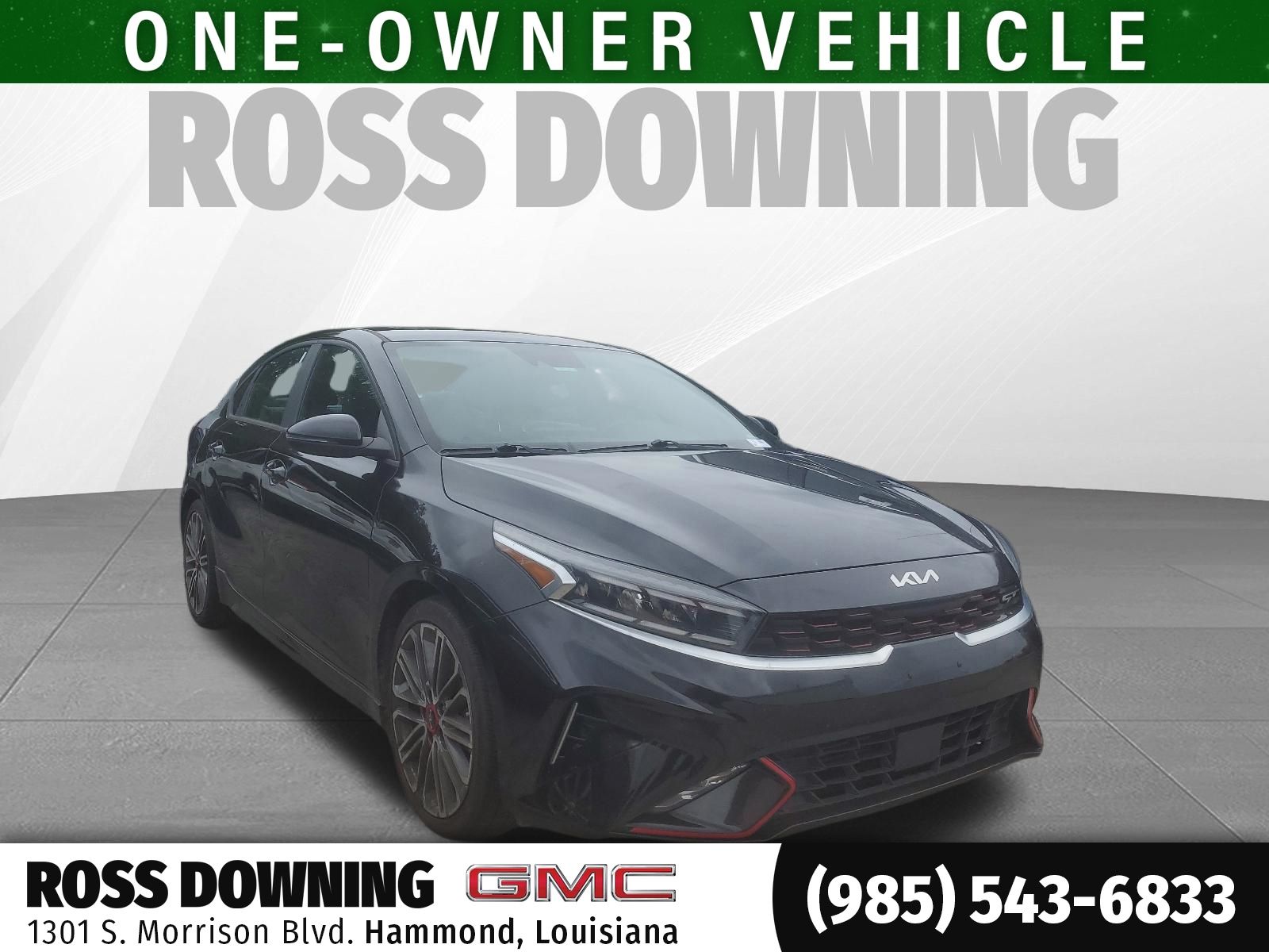 2022 Kia Forte GT Black at Ross Downing Buick GMC
