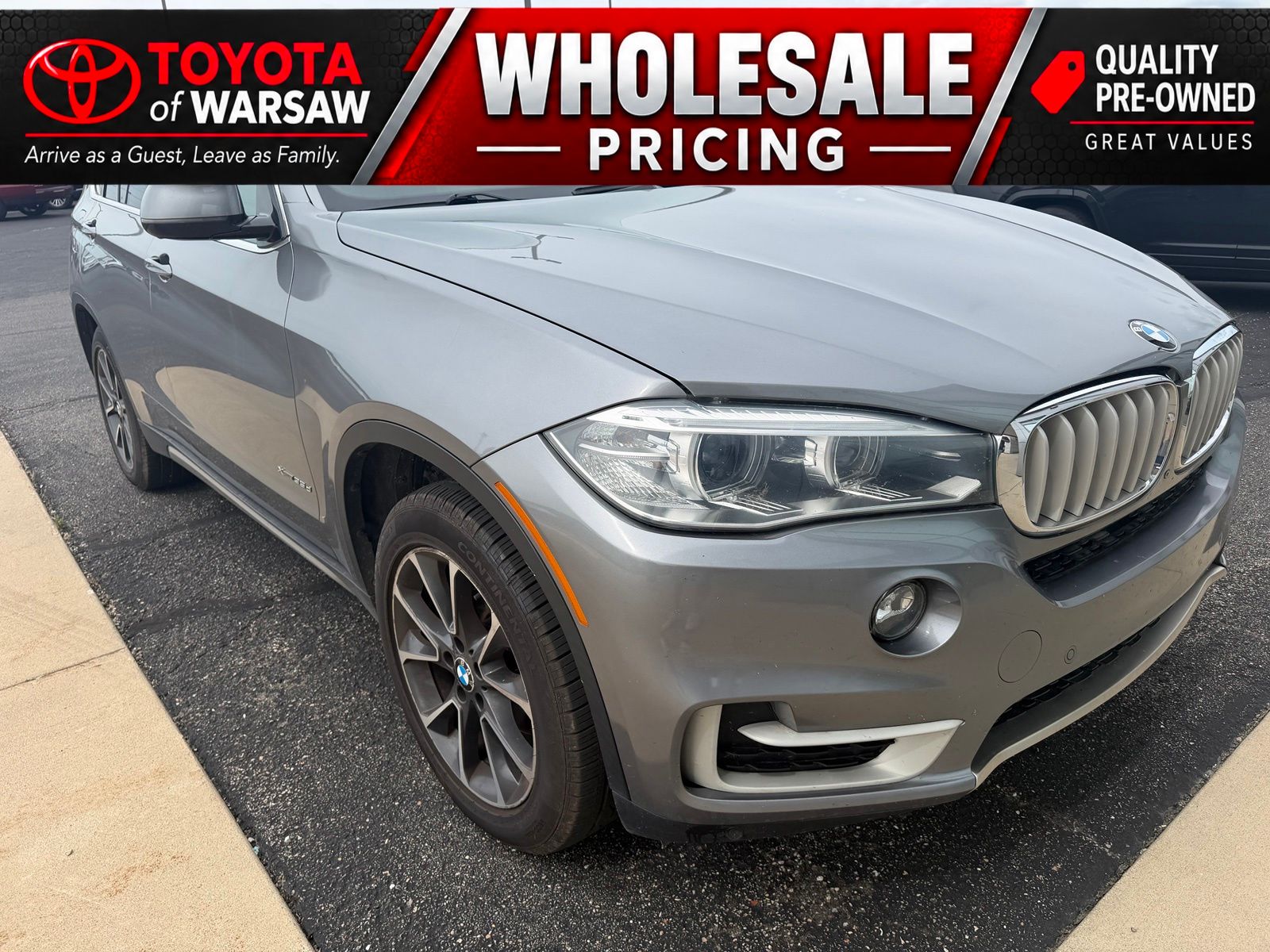Gray 2016 BMW X5 SUV / Crossover All-Wheel Drive 8-Speed Automatic