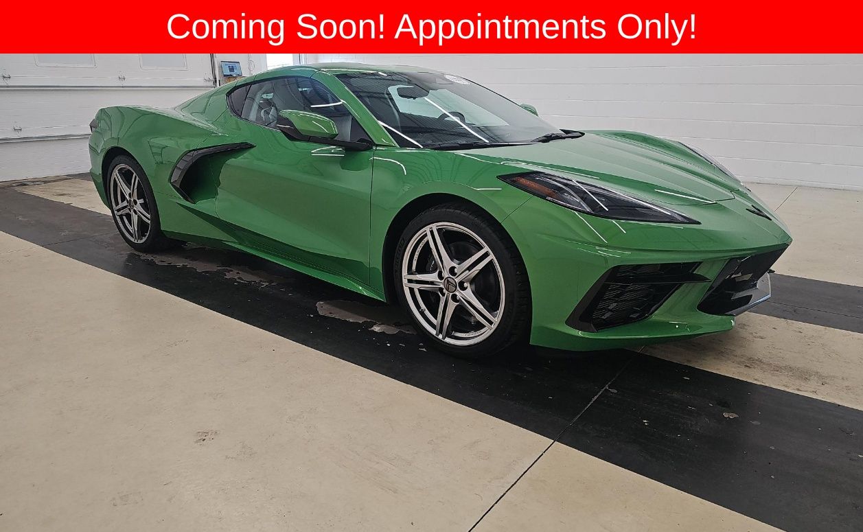 Roswell Green Metallic 2026 Chevrolet Corvette Stingray 3LT Coupe RWD Coupe Rear-Wheel Drive 8-Speed Dual Clutch