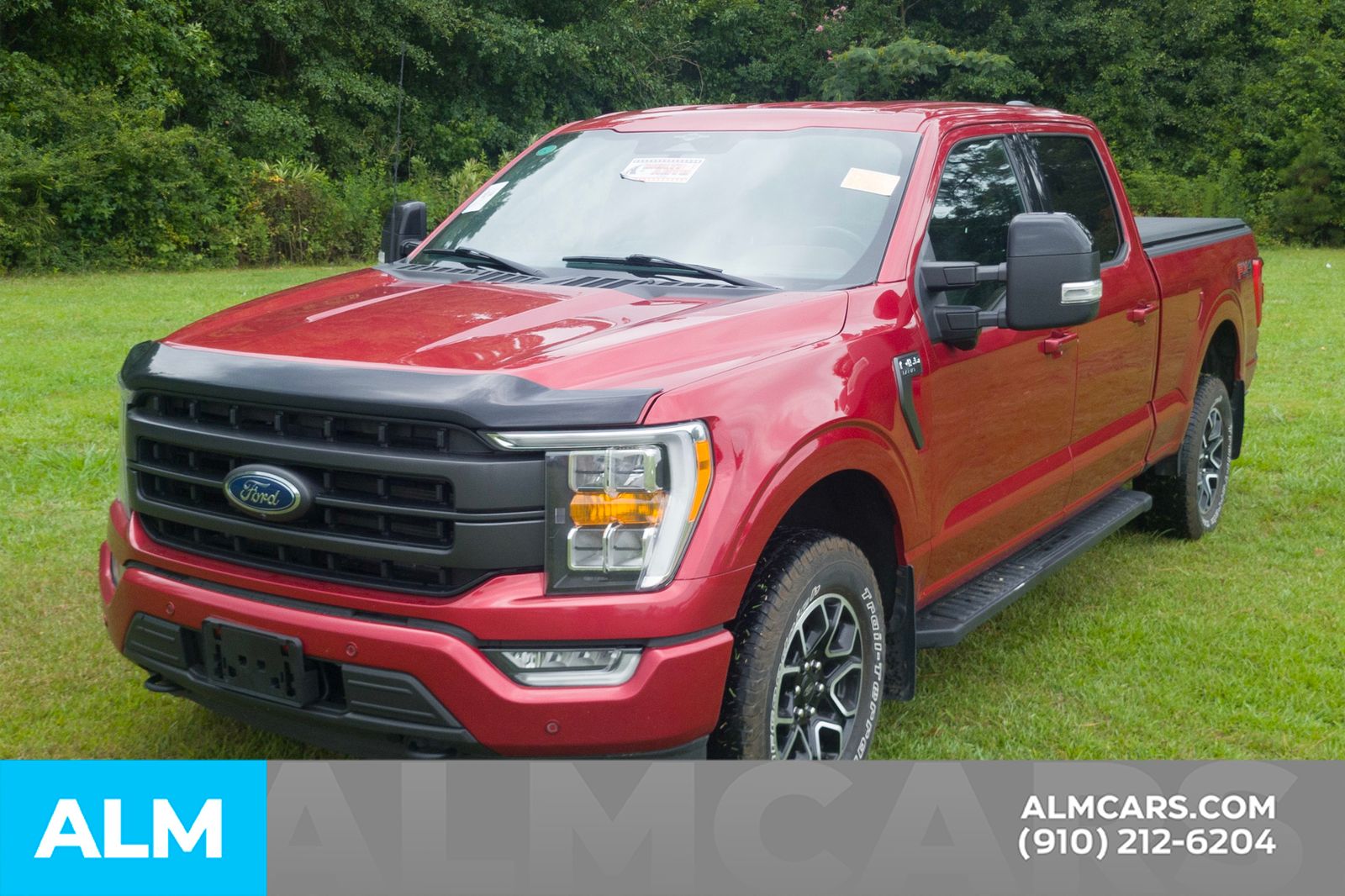 Used 2023 Rapid Red Metallic Tinted Clearcoat Ford Lariat image 23