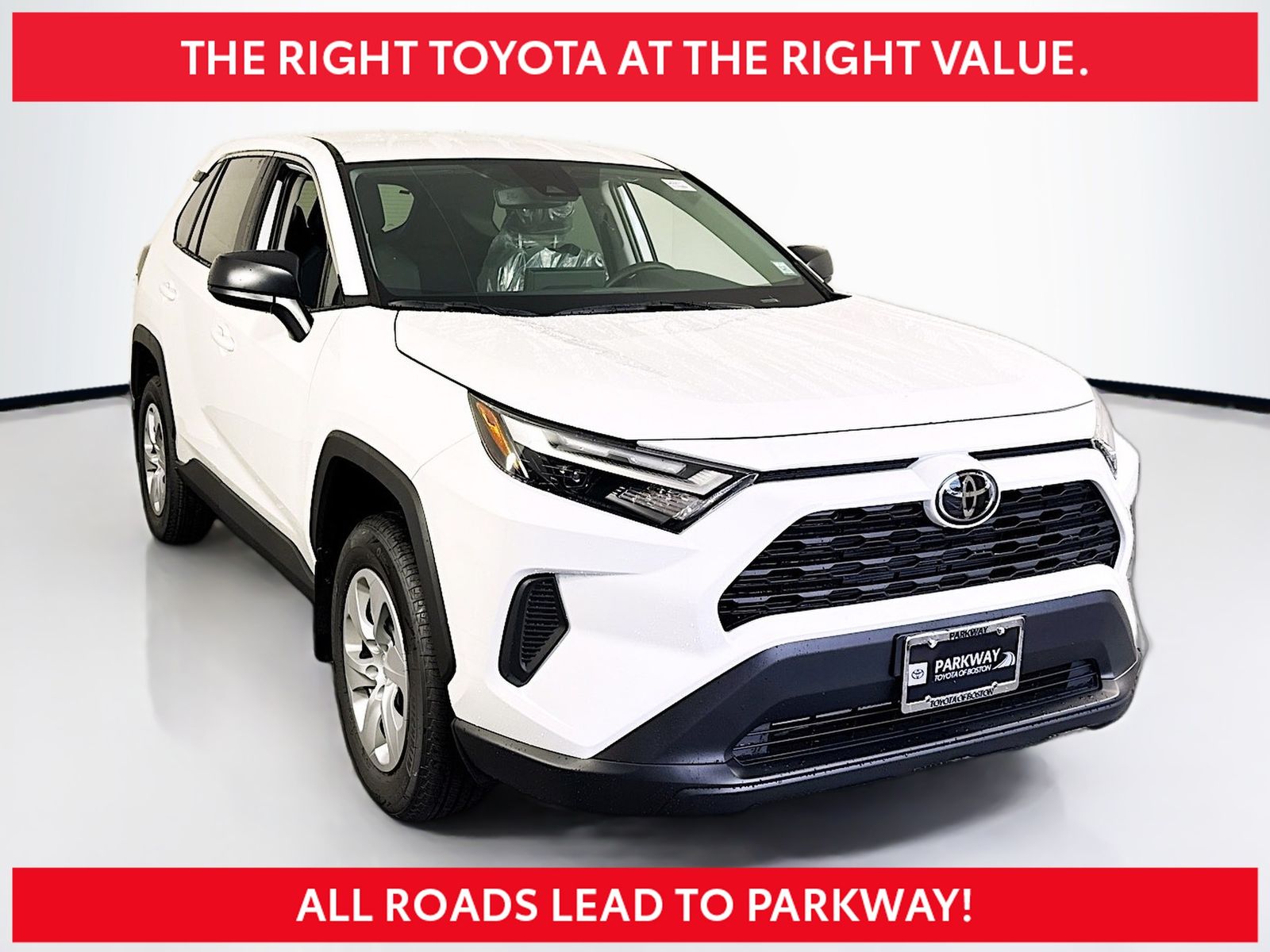 Ice 2025 Toyota RAV4 LE AWD SUV / Crossover All-Wheel Drive 8-Speed Automatic