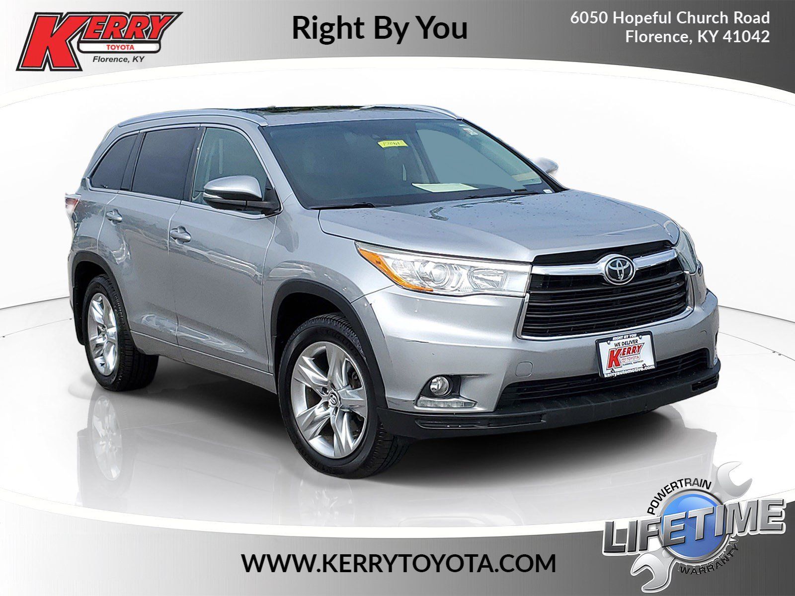 Silver Sky Metallic 2016 Toyota Highlander SUV / Crossover All-Wheel Drive 6-Speed Automatic Overdrive