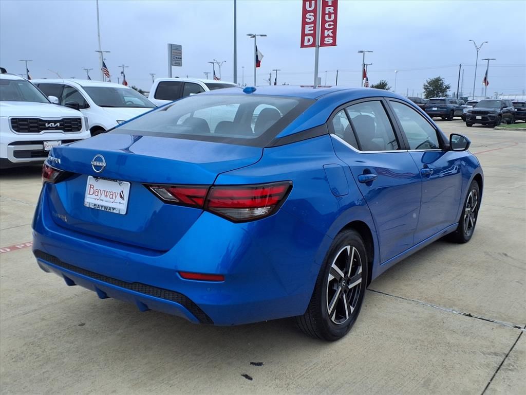 2025 Nissan Sentra SV Blue at Bravo Nissan
