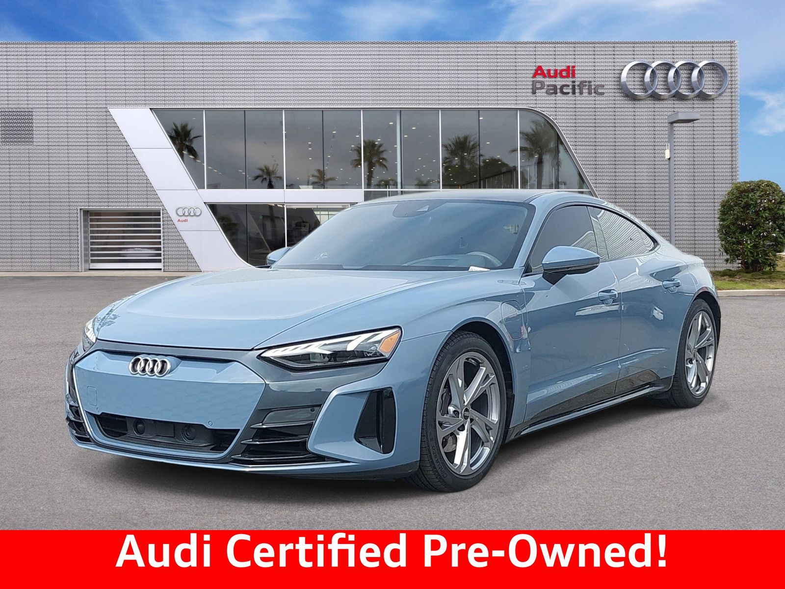 Kemora Gray Metallic 2023 Audi e-tron GT Sedan All-Wheel Drive 1-Speed Automatic