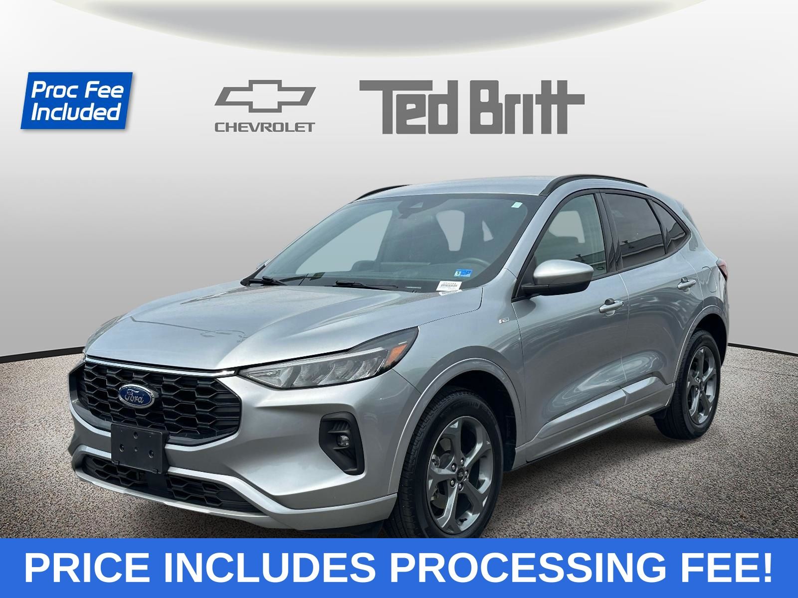 Silver Metallic 2024 Ford Escape ST-Line Select AWD SUV / Crossover All-Wheel Drive 8-Speed Automatic