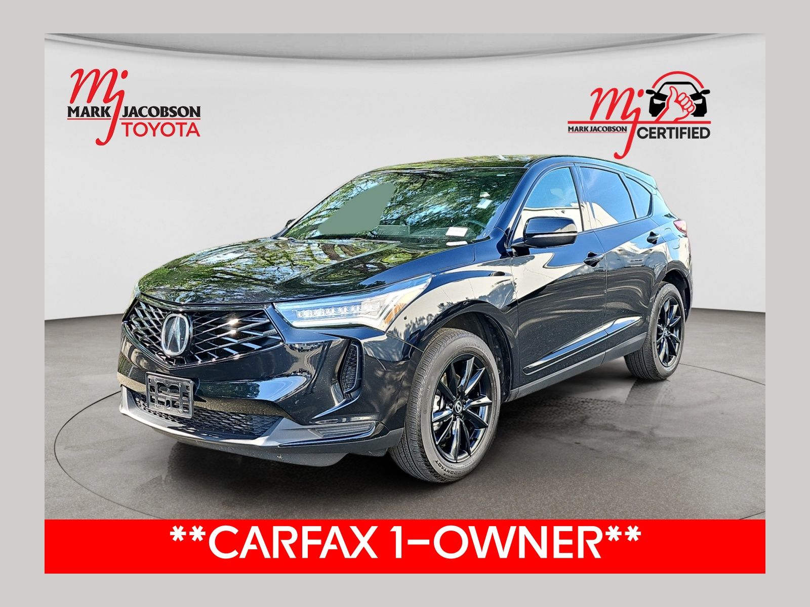 Majestic Black Pearl 2025 Acura RDX SUV / Crossover All-Wheel Drive Automatic