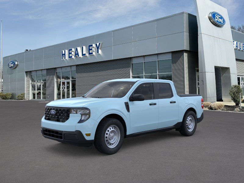 Light Blue 2026 Ford Maverick XL SuperCrew AWD Pickup Truck All-Wheel Drive 8-Speed Automatic