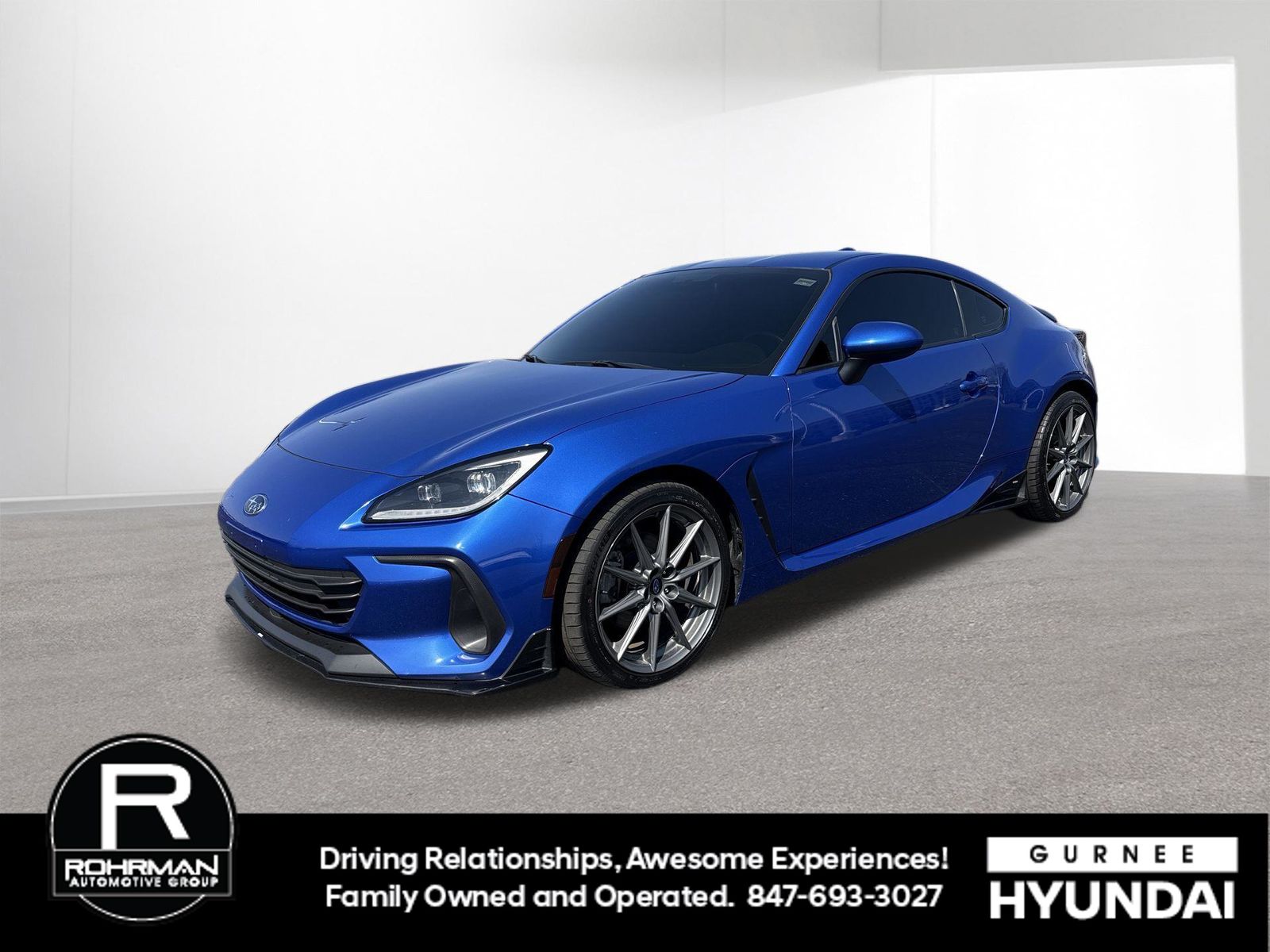 WR Blue Pearl 2022 Subaru BRZ Limited RWD Coupe Rear-Wheel Drive 6-Speed Manual