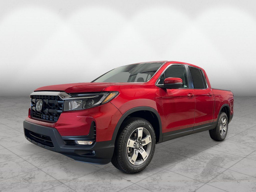 Radiant Red Metallic II 2026 Honda Ridgeline Pickup Truck All-Wheel Drive 9-Speed Automatic