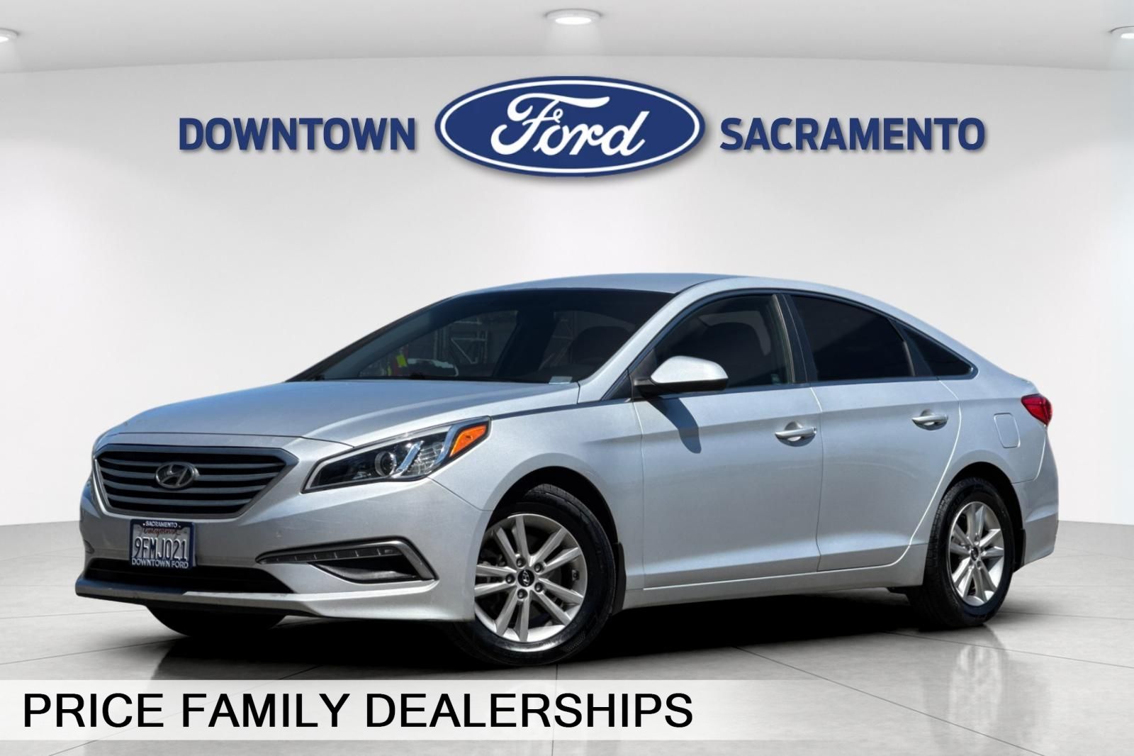 Symphony Silver 2015 Hyundai Sonata Sedan Front-Wheel Drive 6-Speed Automatic