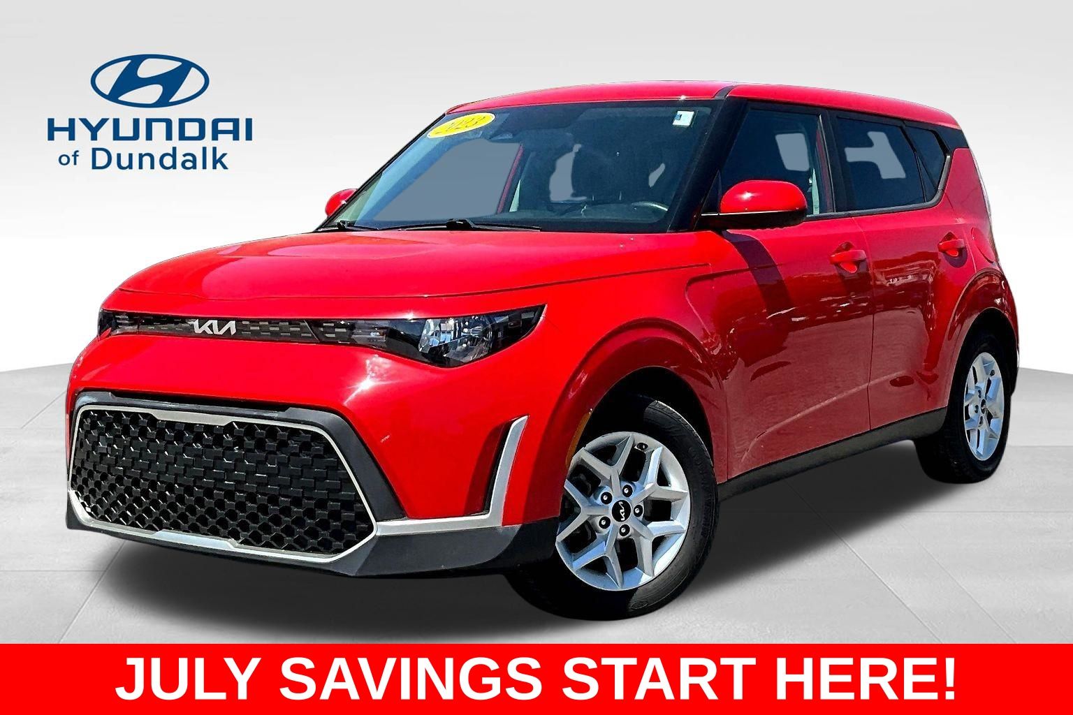 Inferno Red 2023 Kia Soul SUV / Crossover Front-Wheel Drive Continuously Variable Transmission