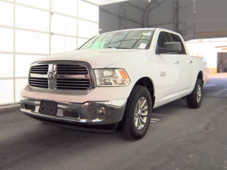 Bright White Clearcoat 2013 RAM 1500 Pickup Truck Four-Wheel Drive 8-Speed Automatic