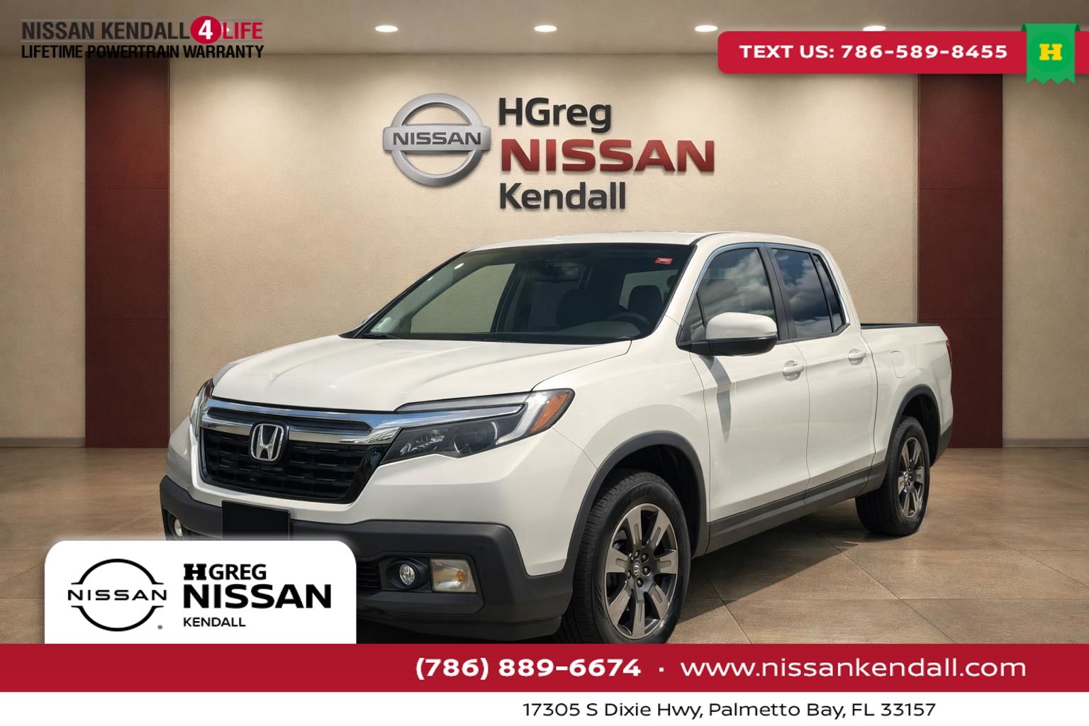 White 2017 Honda Ridgeline Pickup Truck Front-Wheel Drive 6-Speed Automatic