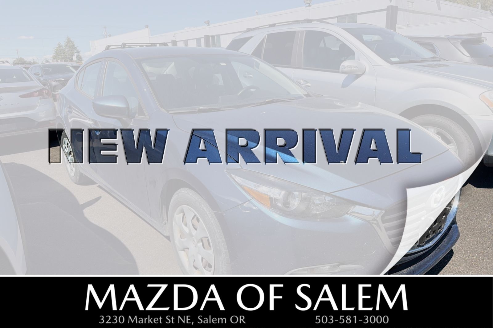 Eternal Blue Mica 2017 Mazda MAZDA3 Sedan Front-Wheel Drive 6-Speed Automatic