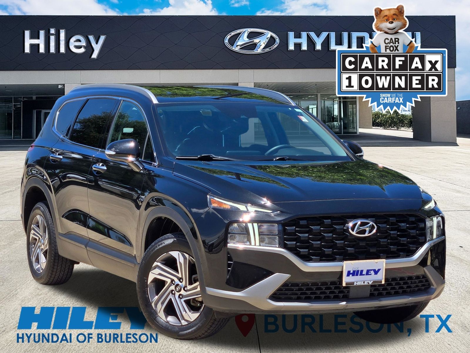 Twilight Black 2023 Hyundai Santa Fe SUV / Crossover All-Wheel Drive 8-Speed Automatic