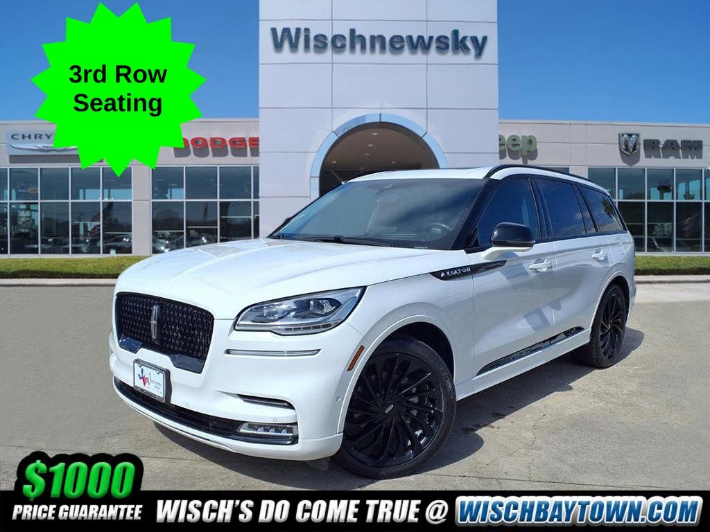 2022 Lincoln Aviator Reserve White at Bayway Cadillac of The Woodlands