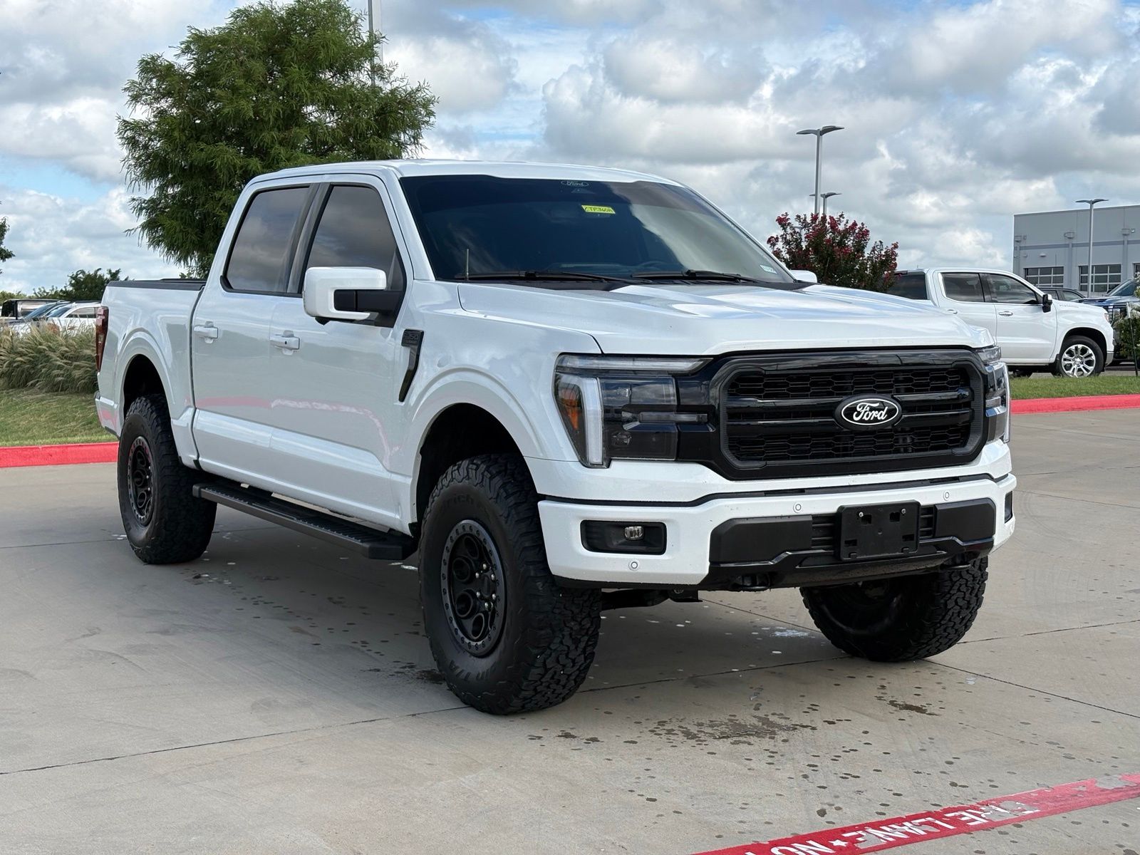 White Metallic 2025 Ford F-150 Pickup Truck Four-Wheel Drive Automatic