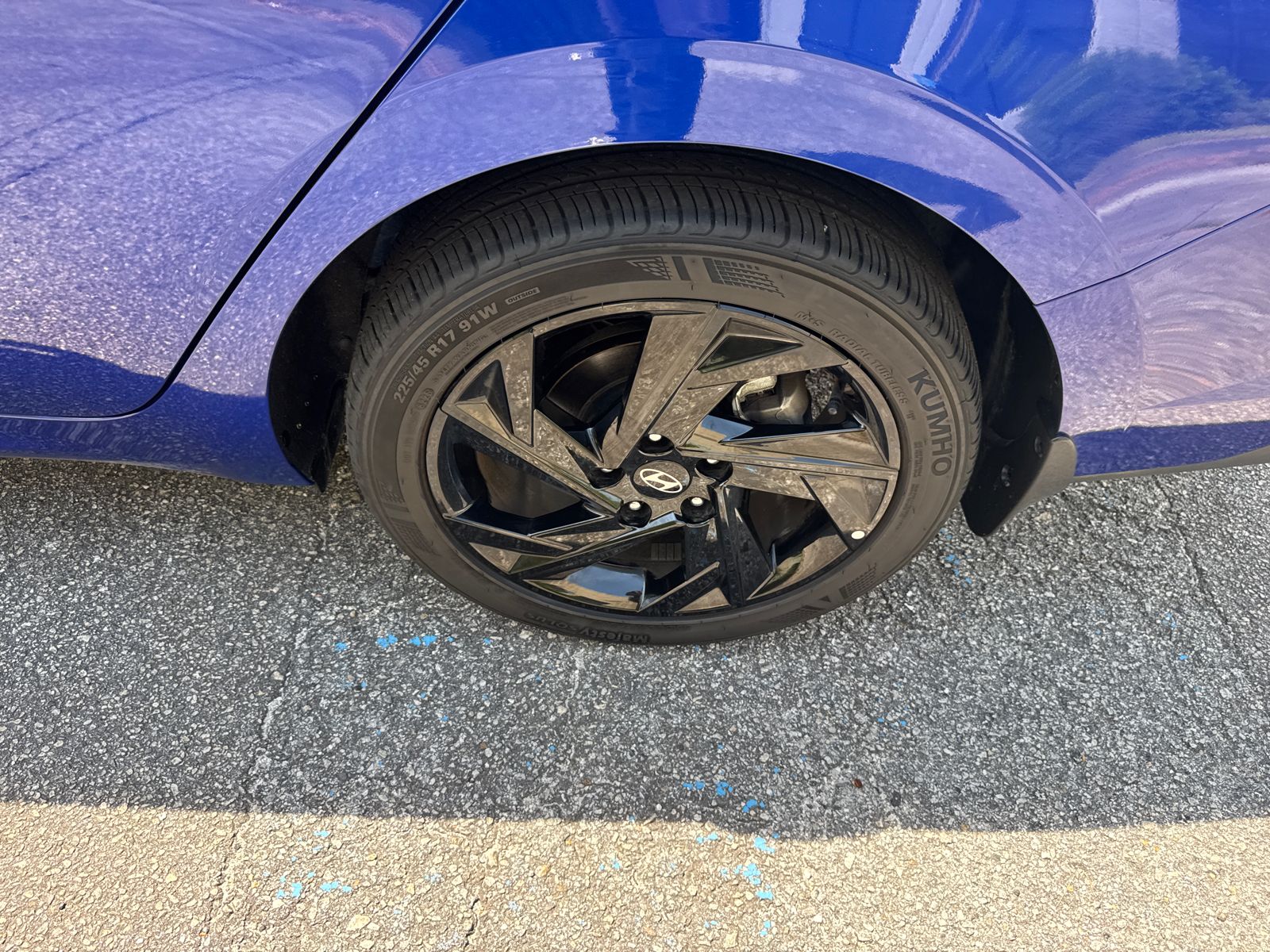 Certified Used 2026 Blue Hyundai SEL Sport image 19