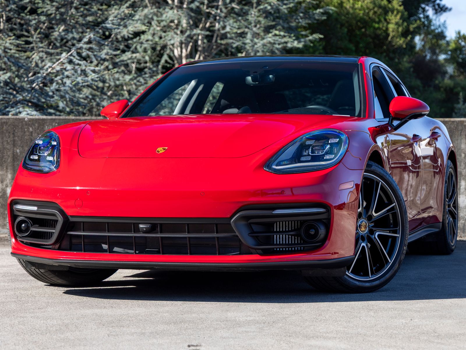 Carmine Red 2023 Porsche Panamera Platinum Edition RWD Sedan Rear-Wheel Drive 8-Speed Automatic