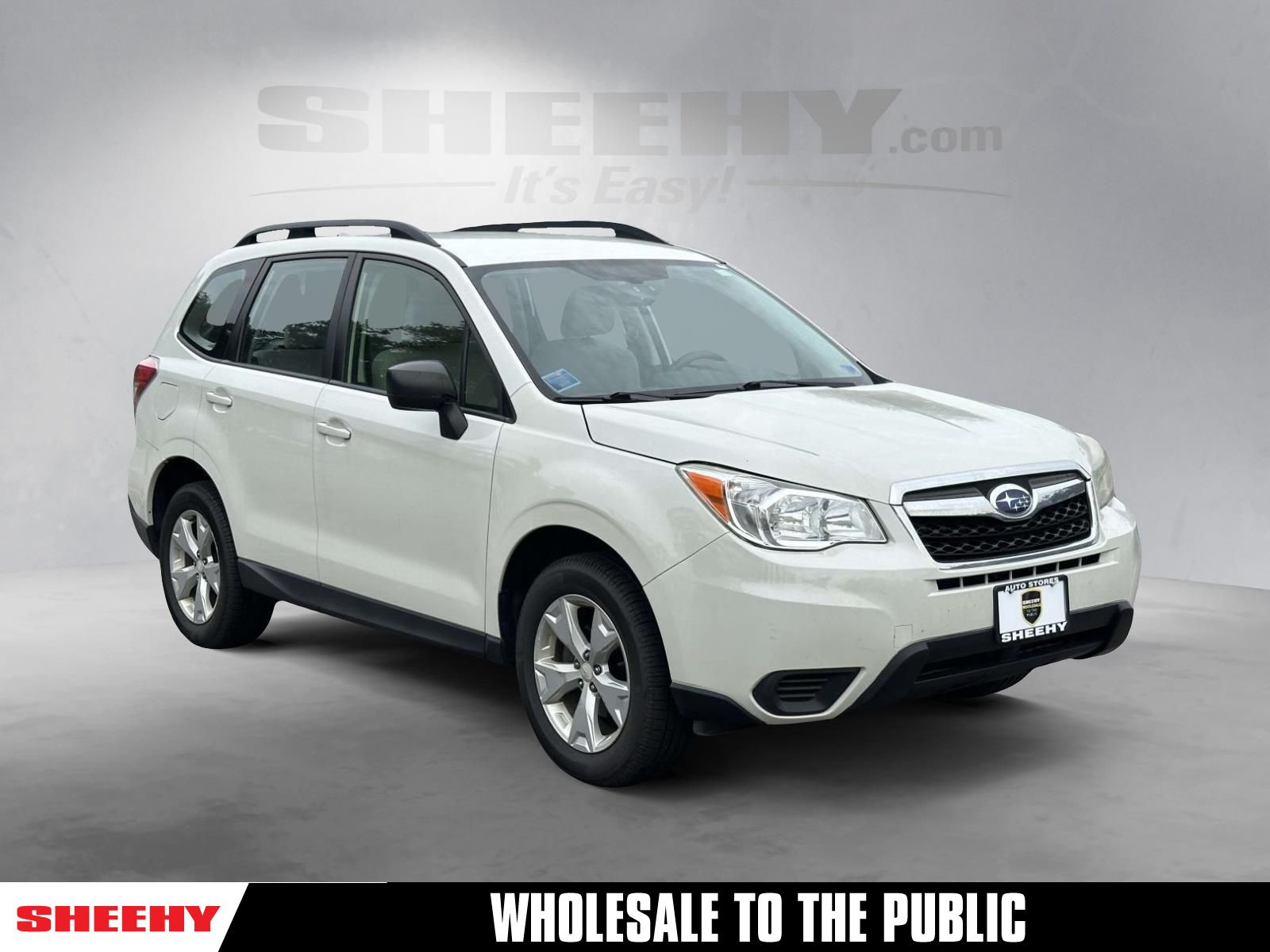Crystal White Pearl 2016 Subaru Forester SUV / Crossover All-Wheel Drive Continuously Variable Transmission