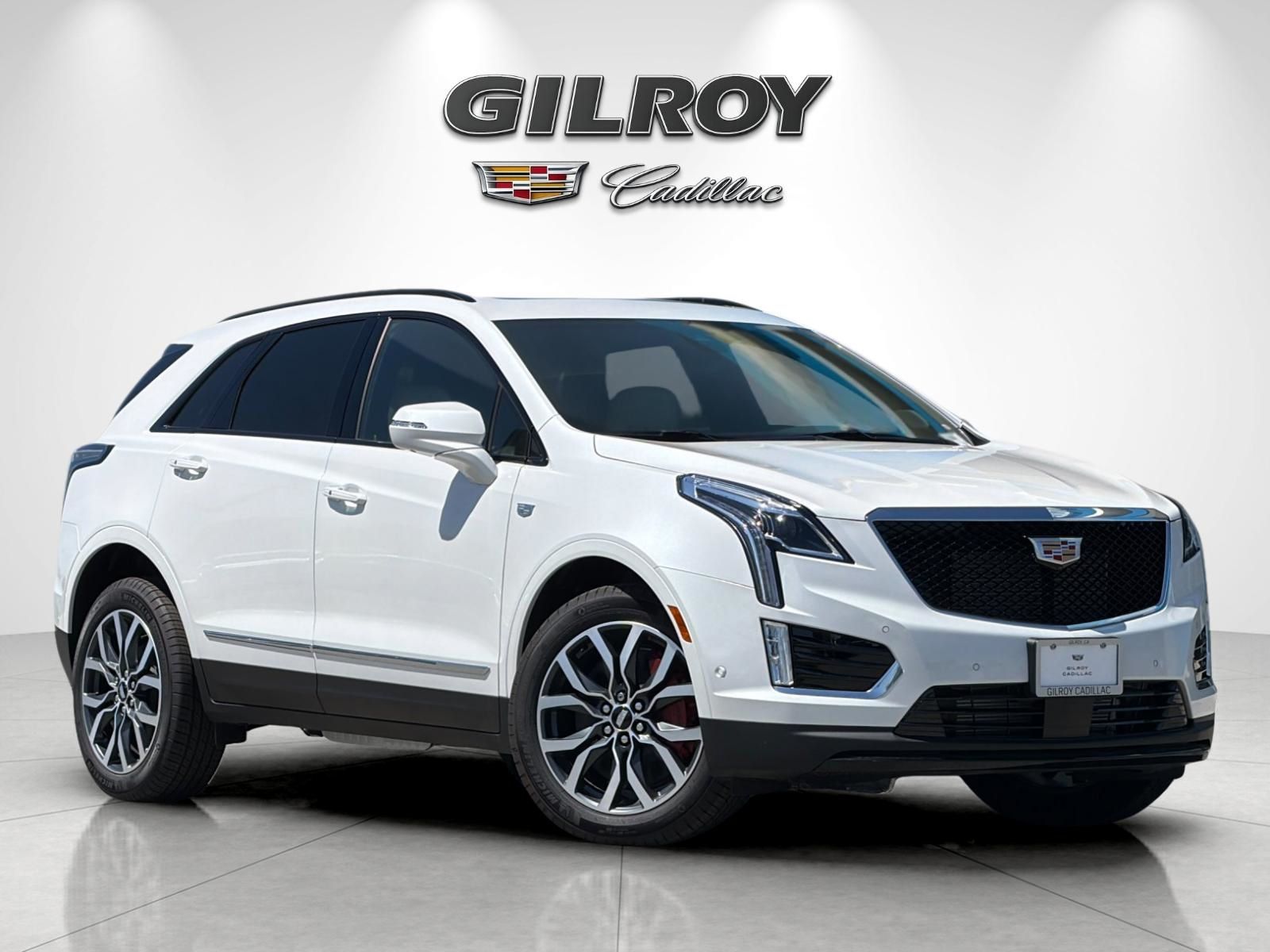 Crystal White Tricoat 2025 Cadillac XT5 SUV / Crossover Four-Wheel Drive 9-Speed Automatic
