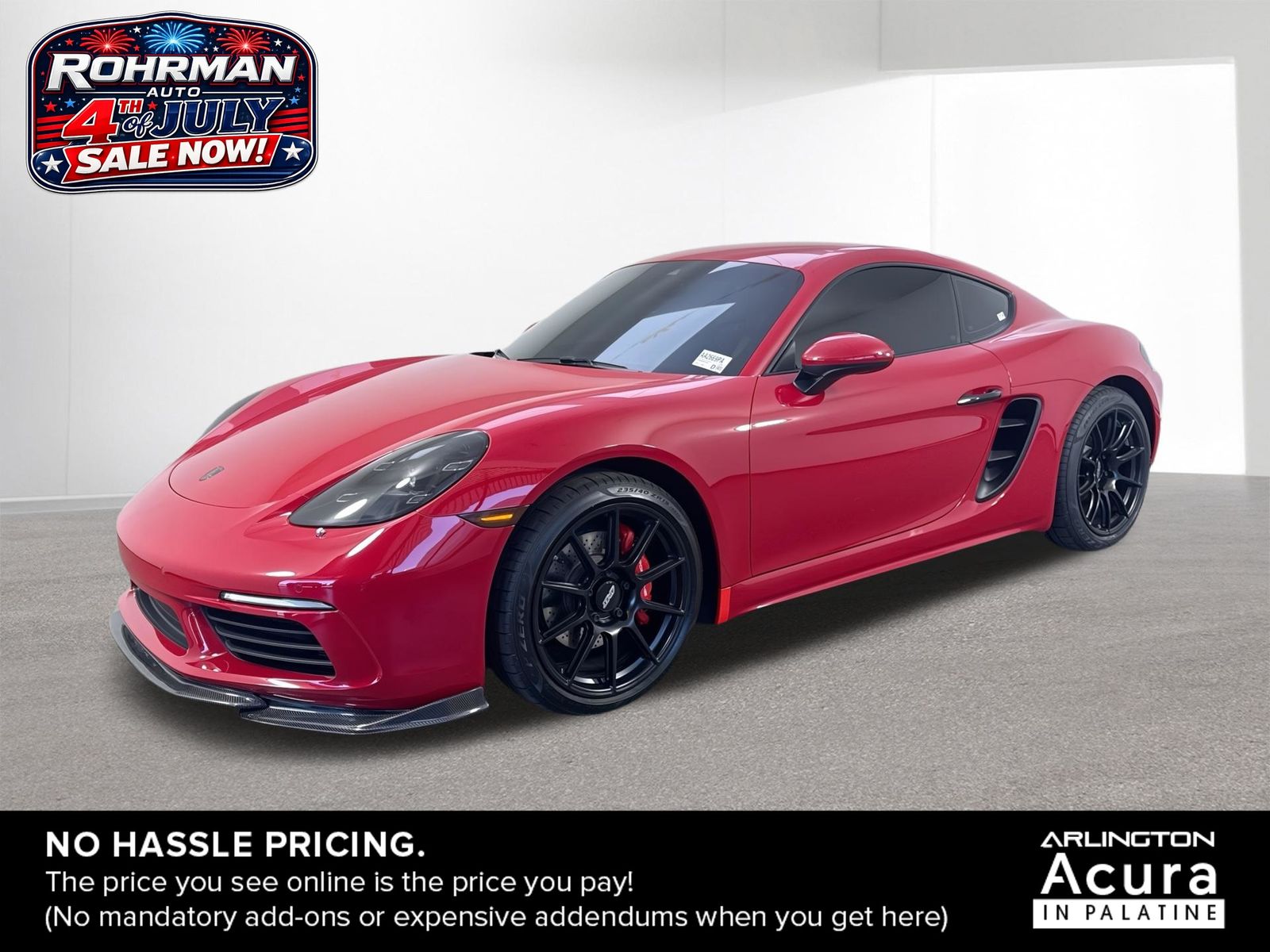 2021 Porsche 718 Cayman S RWD