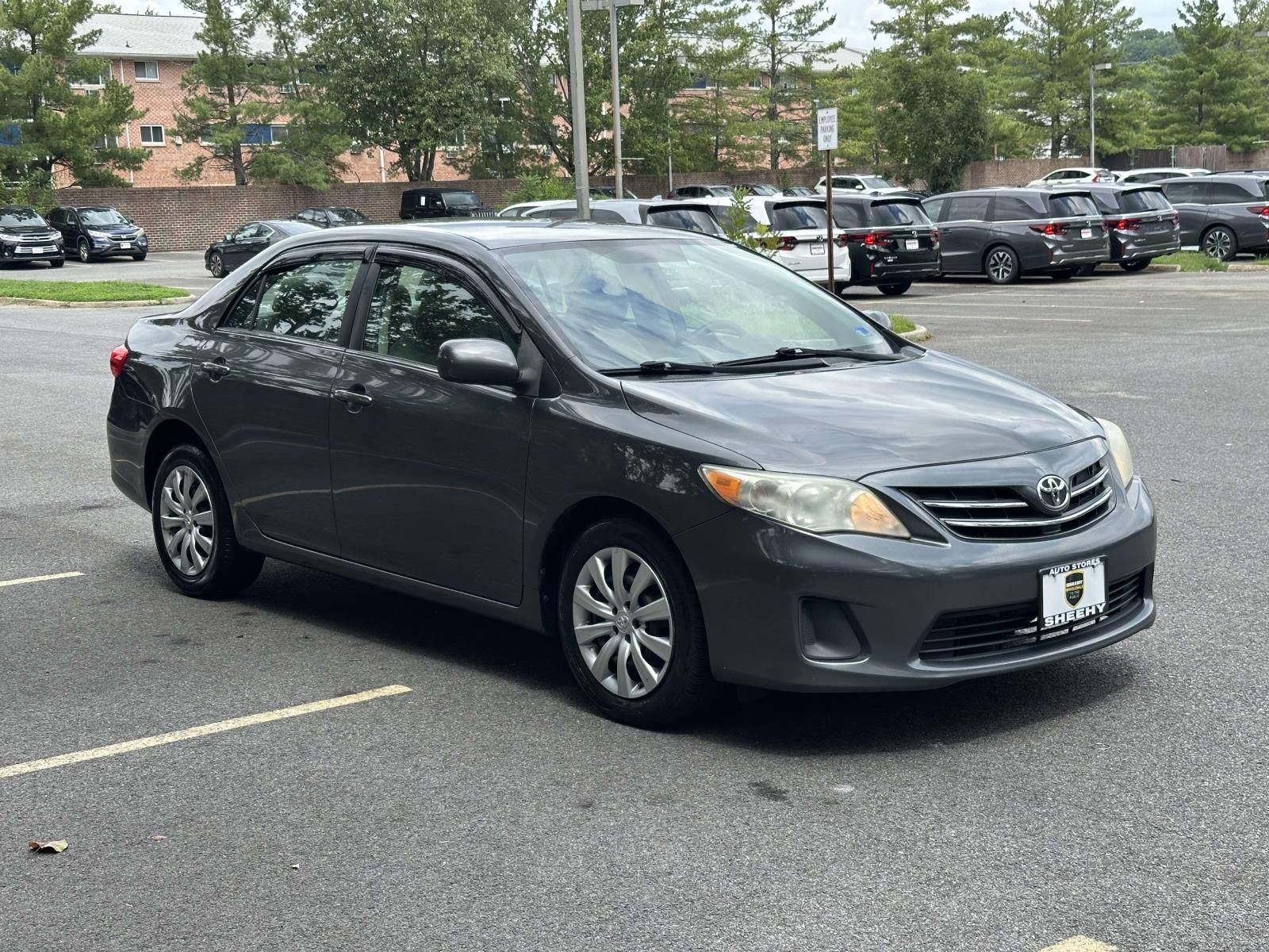 Magnetic Gray Metallic 2013 Toyota Corolla Sedan Front-Wheel Drive 4-Speed Automatic