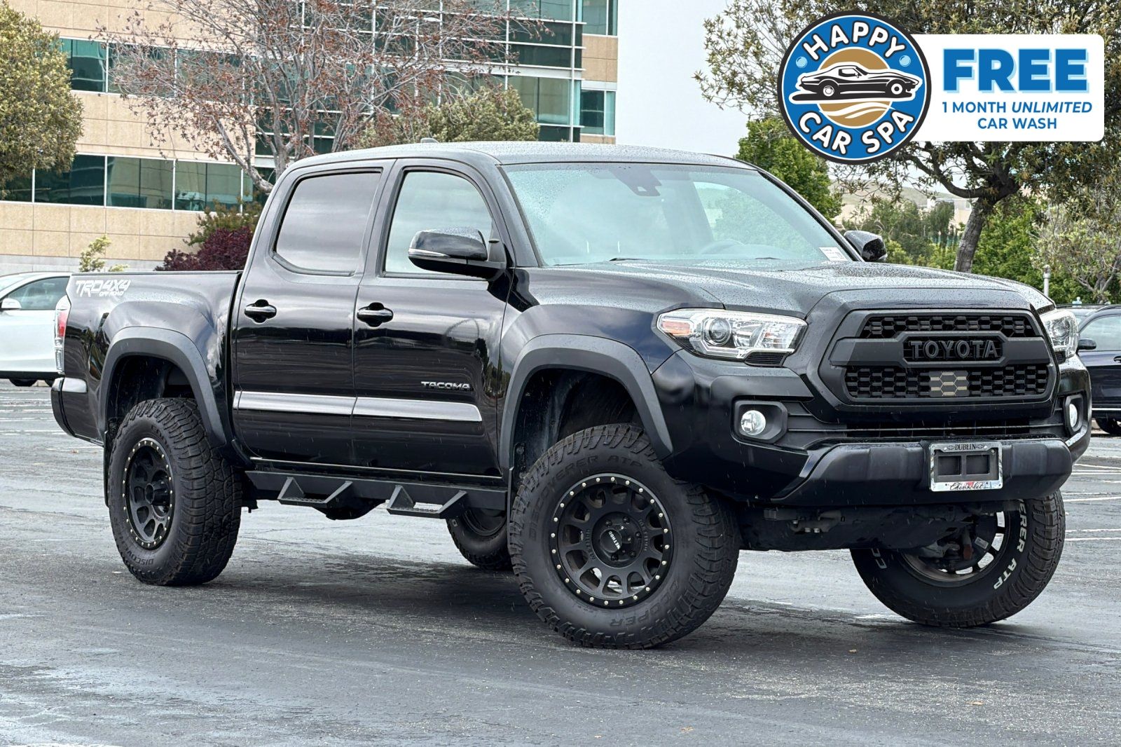 Midnight Black Metallic 2021 Toyota Tacoma TRD Off Road Double Cab 4WD Pickup Truck Four-Wheel Drive 6-Speed Automatic
