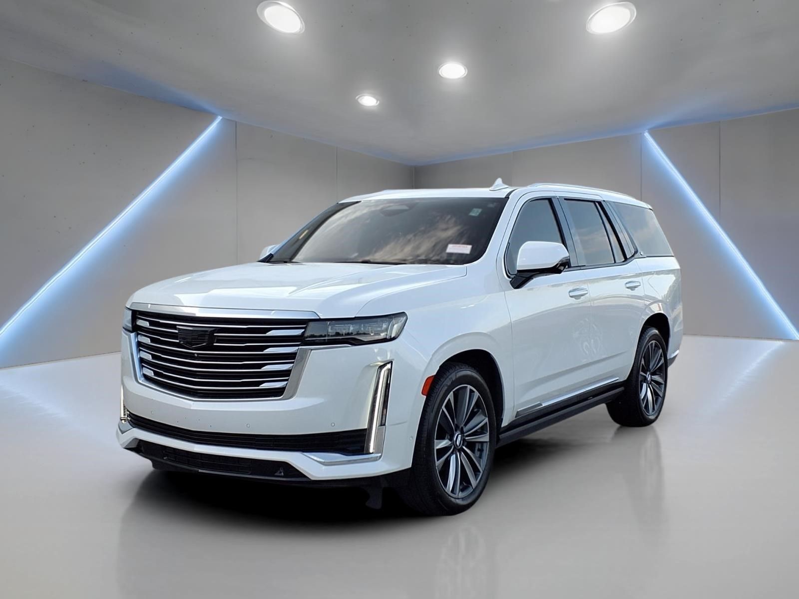 2022 Cadillac Escalade Premium Luxury Platinum White at Tom Peacock Cadillac