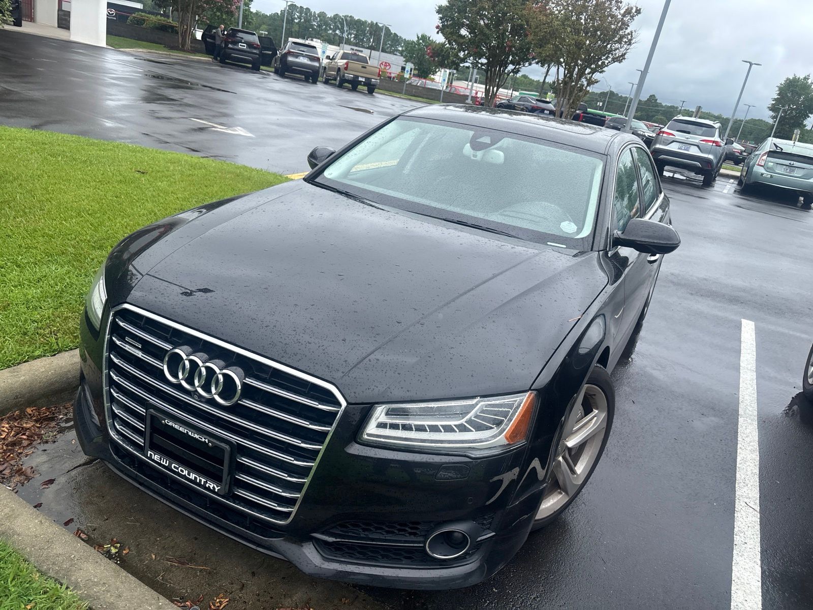 Brilliant Black 2018 Audi A8 Sedan 8-Speed Automatic