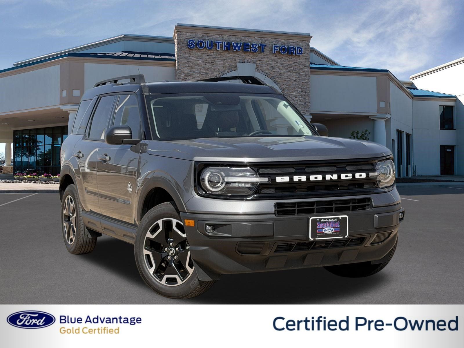 Carbonized Gray Metallic 2024 Ford Bronco Sport SUV / Crossover All-Wheel Drive 8-Speed Automatic