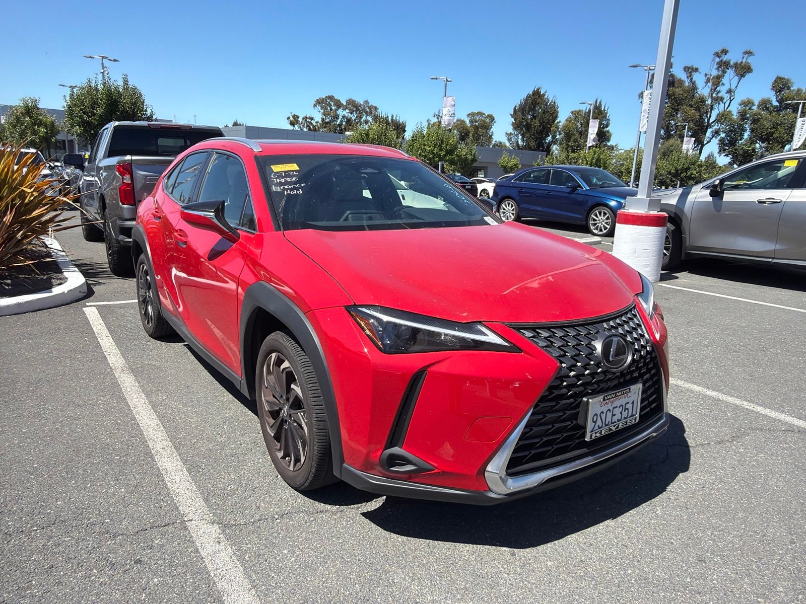Red Line 2025 Lexus UX Hybrid SUV / Crossover Front-Wheel Drive Continuously Variable Transmission