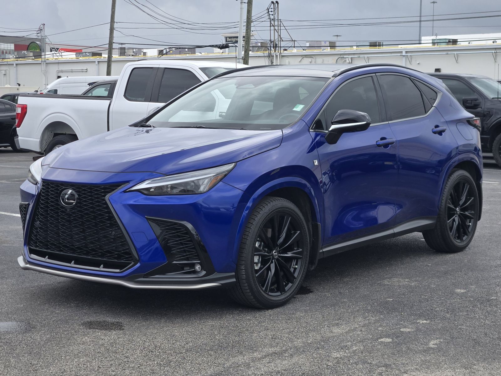 Ultrasonic Blue Mica 2.0 2023 Lexus NX 350 F SPORT Handling AWD SUV / Crossover All-Wheel Drive 8-Speed Automatic