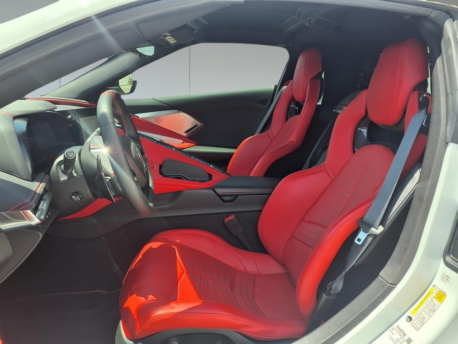 2025 Chevrolet Corvette Stingray White at DeMontrond Gulf Freeway