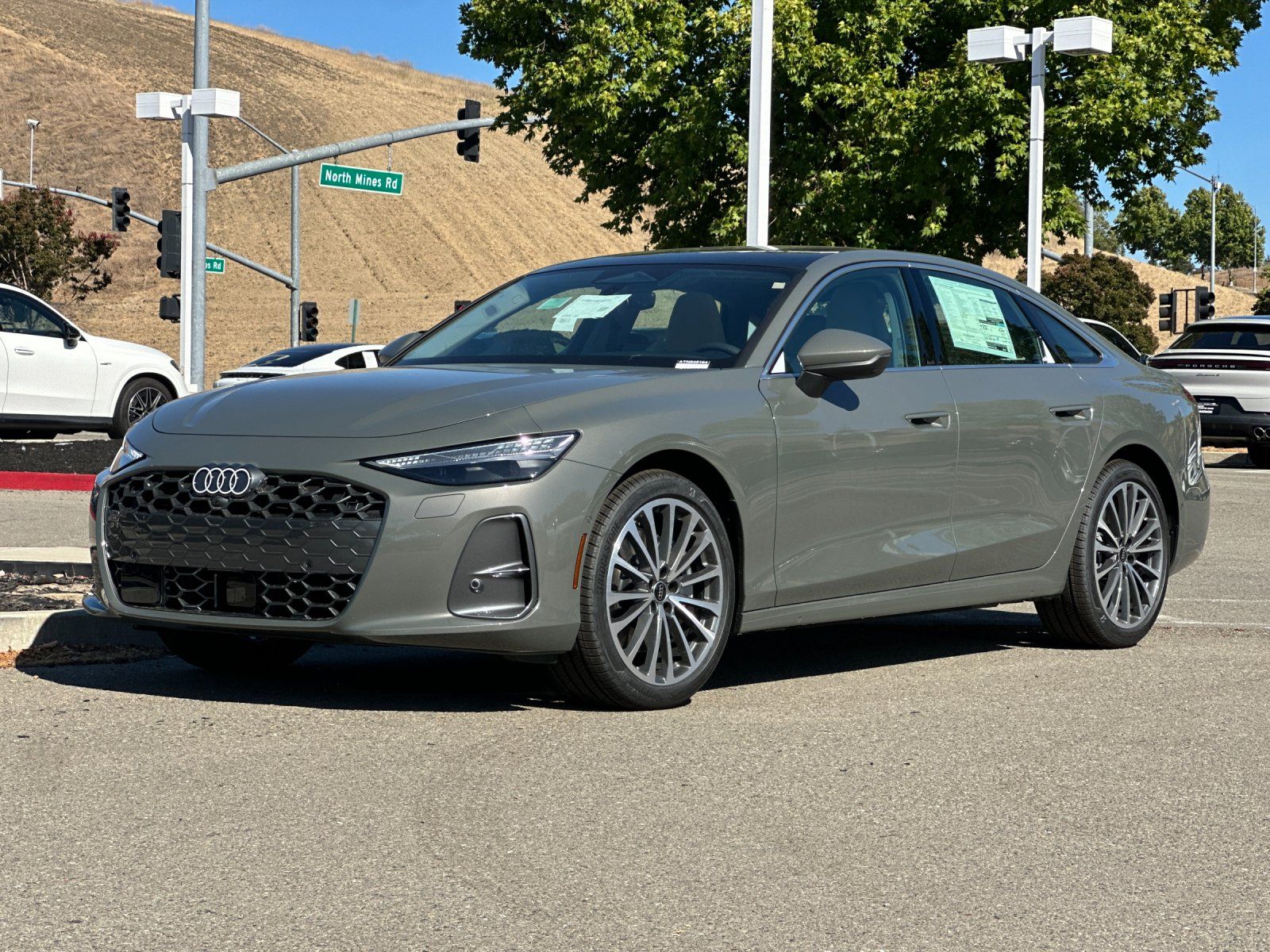 Chronos Gray Metallic 2026 Audi A6 Sedan All-Wheel Drive 7-Speed Automatic