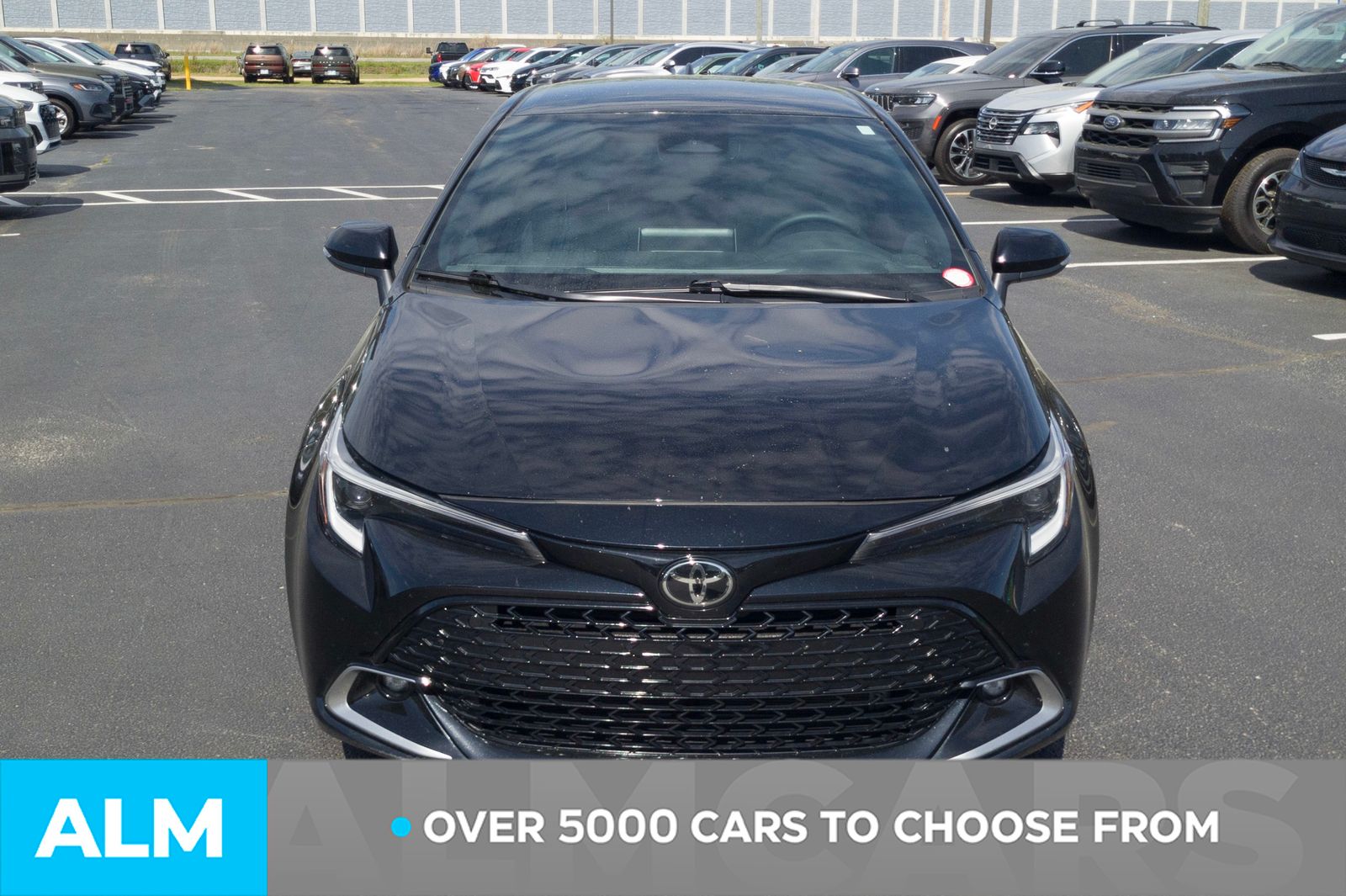 Used 2025 Midnight Black Metallic Toyota XSE image 3
